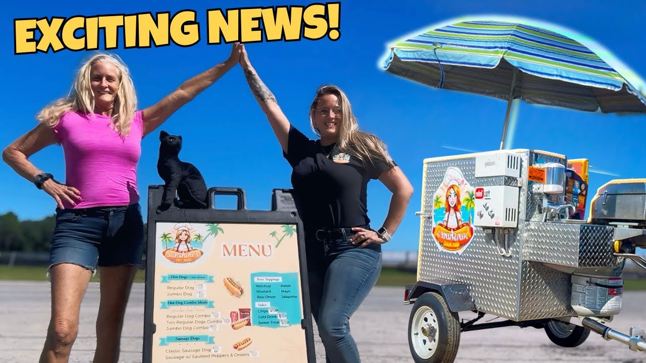 БОЛЬШИЕ новости + День диких тележек с хот-догами 🌭 + Сколько я заработал 💰