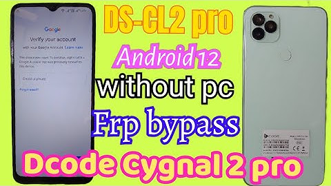 Dcode Cygnal 2 pro frp bypass / DS-CL2 pro google lock bypass #frpbypass #googlebypass #2023