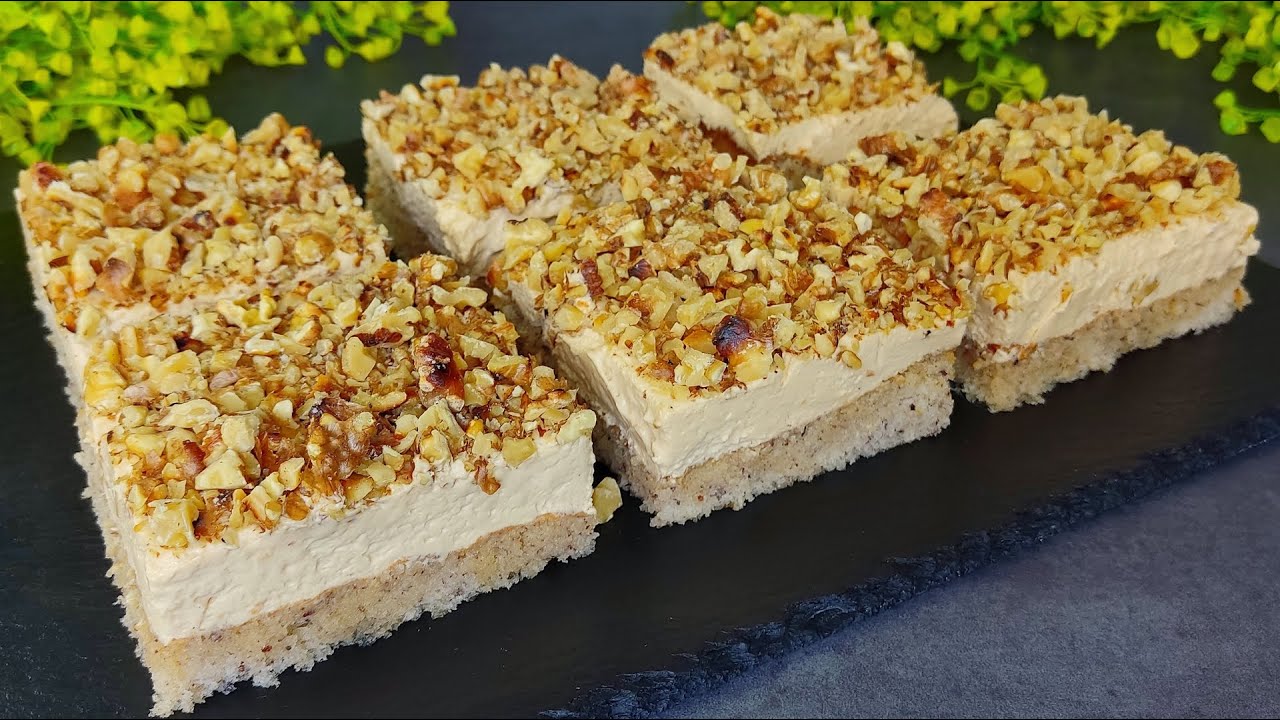 Бесподобный ореховый пирог без муки. Наслаждение без глютена. Просто, быстро и вкусно.