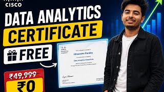 💯🔥Data Analytics Certificate Free💲😯😯😯||  How To Get Data analytics 🎓certificate Free💯🔥 Don't Miss👽 screenshot 5