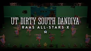 Dirty South Dandiya | FIRST PLACE | Raas All-Stars X - 2018 | A Decade of Dance | Balcony View