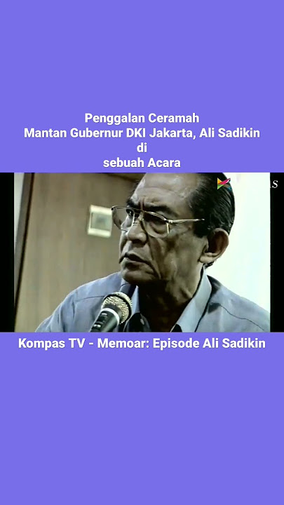Penggalan Ceramah Ali Sadikin di Sebuah Acara #shorts