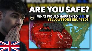 BRITS React to What Happens if the Yellowstone Volcano Erupts
