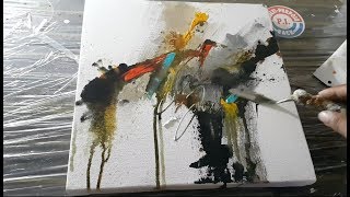 Abstract painting / Short and Easy / Acrylics / Demonstration