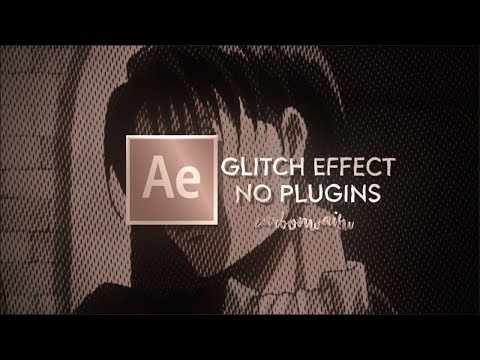 glitch effect (no plugins required) | after effects tutorial