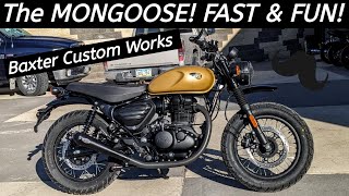 Crazy Mongoose RE 350 by Baxter Custom Works  Insane  Wahoo!