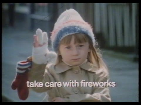Sparklers - Take Care With Fireworks - BBC Public Information Film