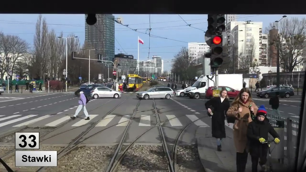 Tramwaje Warszawa 2023 Linia 33
