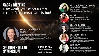 How would you select a crew for the first Interstellar Mission?