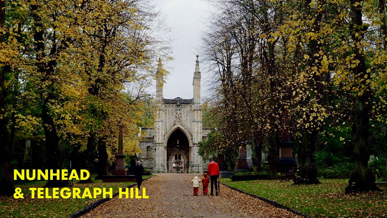 Exploring Nunhead Cemetery and Telegraph Hill - a south London spectacular (4K)
