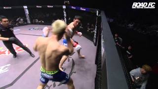 ROAD FC 023 Kim Seung-Yeon defeats Oka(Nandin Erdene) by TKO