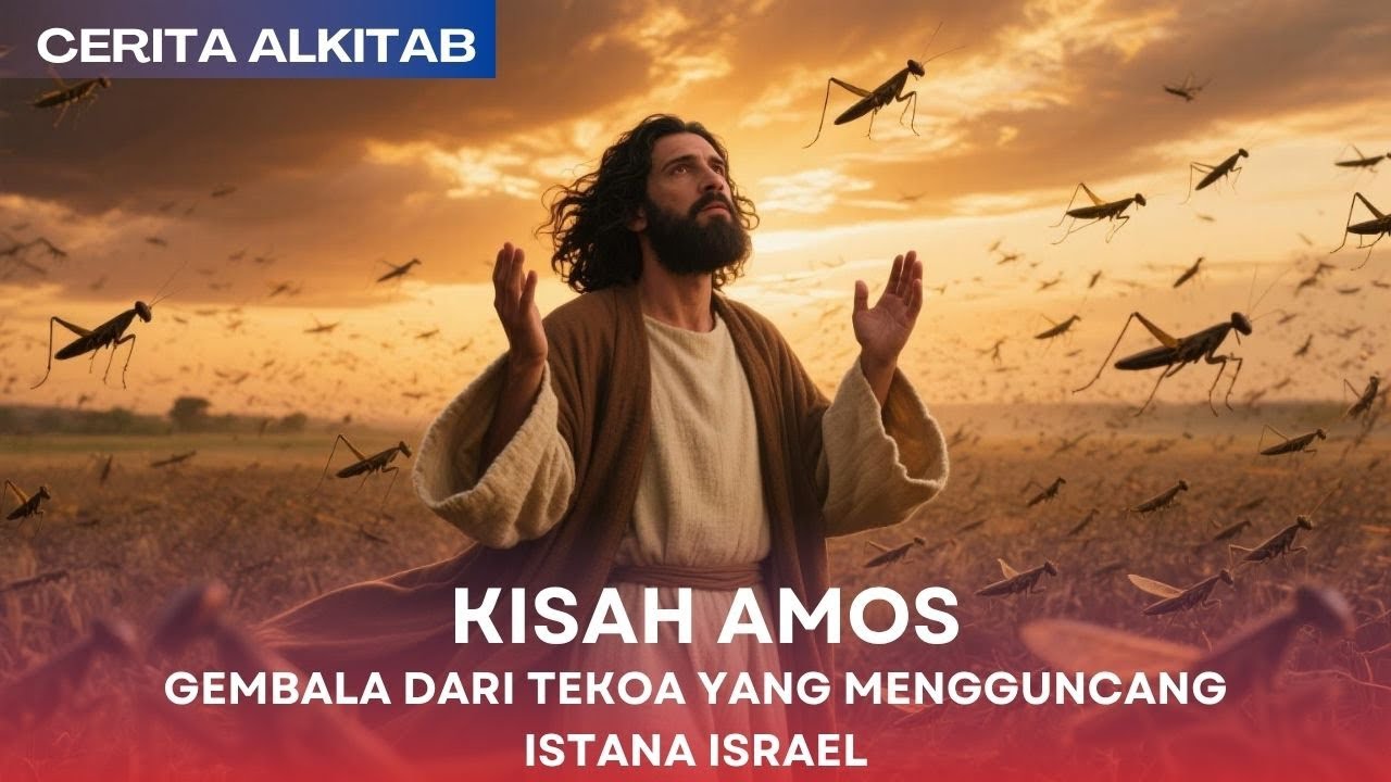 Cerita Alkitab : Kisah Amos, Gembala dari Tekoa yang mengguncang istana Israel