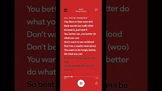 Beat It ~ Michael Jackson #music #spedup #spedupsongs #michaeljackson #hehe #moonwalk #beatit #viral