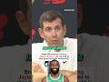 "It was a really hard call. I'm not saying it was the right call" #celtics #bostonceltics