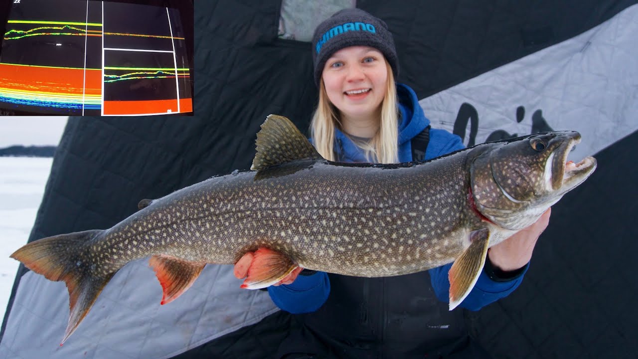 Ice Fishing Northern Ontario Lake Trout! What a FIGHT!! YouTube