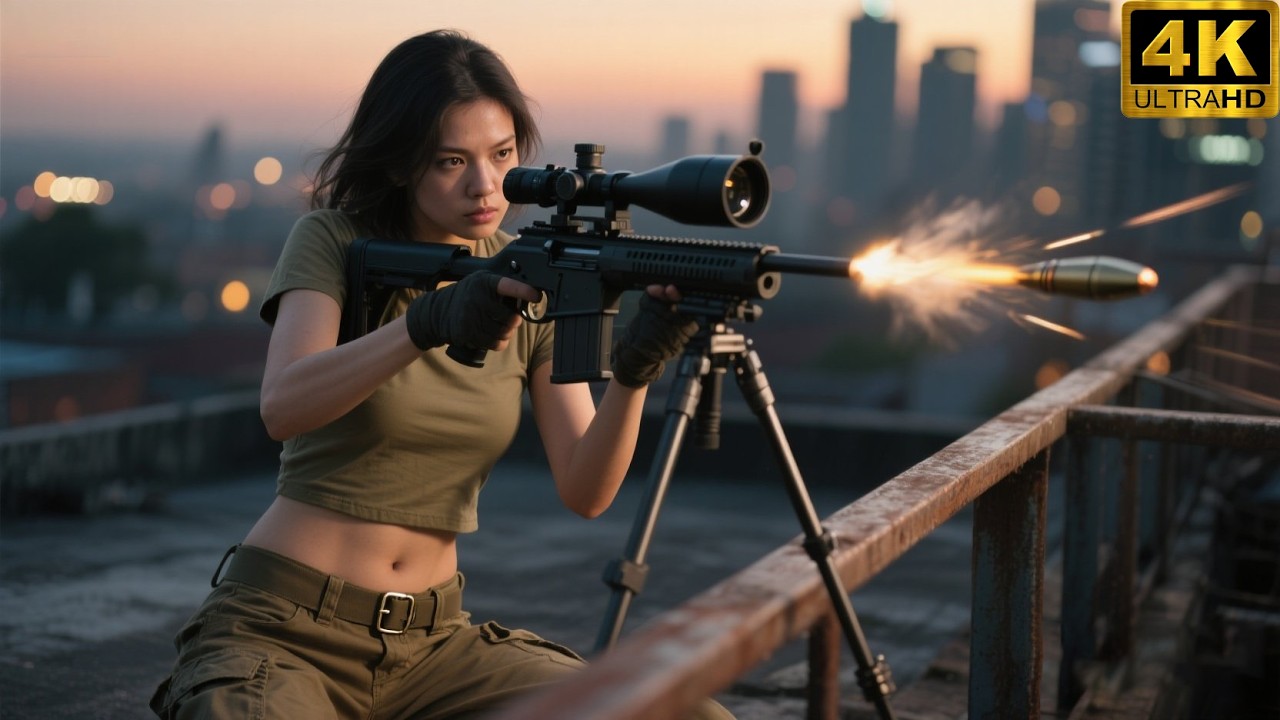 💥【2025 Action Movie】Sharp sniper fire like hell,kill the drug lord on the spot!