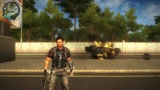 Just Cause 2 - Rotating Car Bug