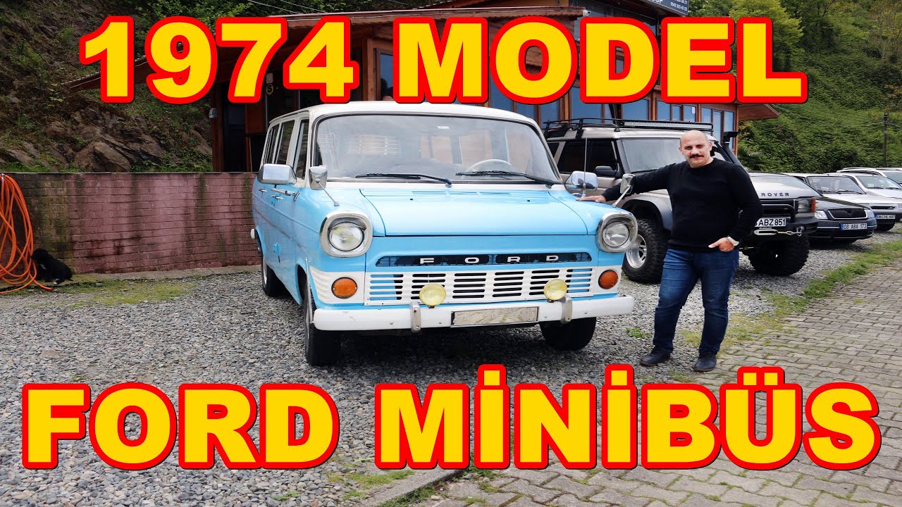 NOSTALJİ 1974 MODEL FORD MİNİBÜS