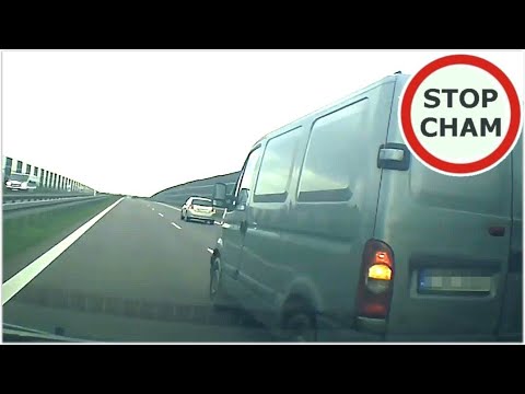 Agresja drogowa - hamowanie, zajeżdżanie na drodze S17 #1361 Wasze Filmy