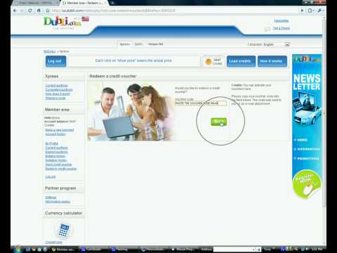 how to redeem credit vouchers