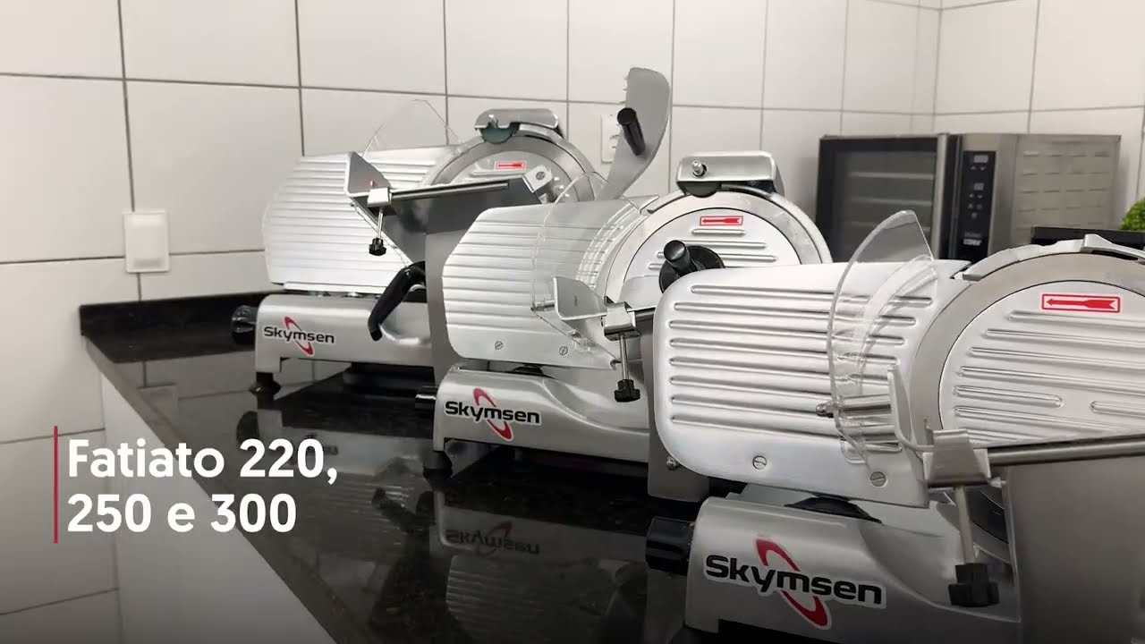FATIATO 220, 250 e 300 - Fatiador de Frios