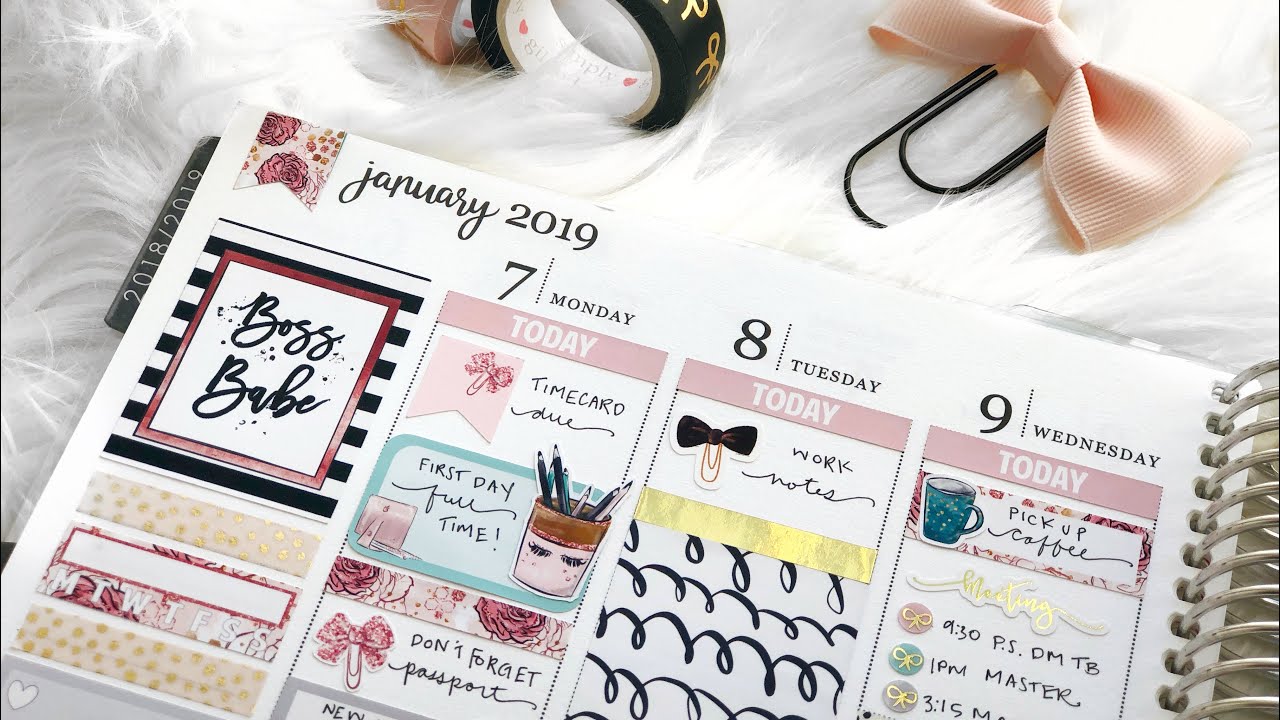 Plan with Me - Two Lil' Bees!