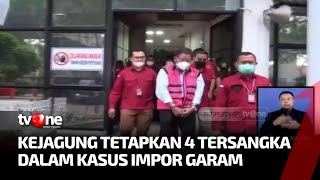 Download lagu Kejaksaan Agung Tangkap Empat Tersangka Kasus Izin Impor Garam | Kabar Pagi tvOne