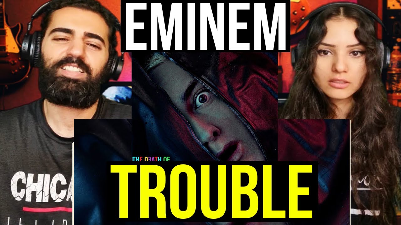 First listen - Reacting to Trouble - Eminem [Official Audio]| REACTION