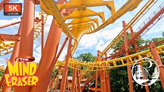The Mind Eraser Front Row On Ride POV 5K UHD Six Flags America | Vekoma SLC | Bowie, Maryland