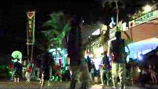 沖縄市園田青年会　東日本大震災チャリティーエイサー　20150311