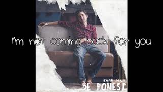 Evan Blum - Be Honest [Official Audio]