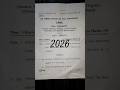 B.Sc. Chemistry paper: CHEM101 1st year Question Paper 2026#hpu#exam #1styear #questionpaper
