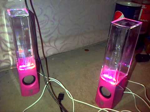pink water speakers