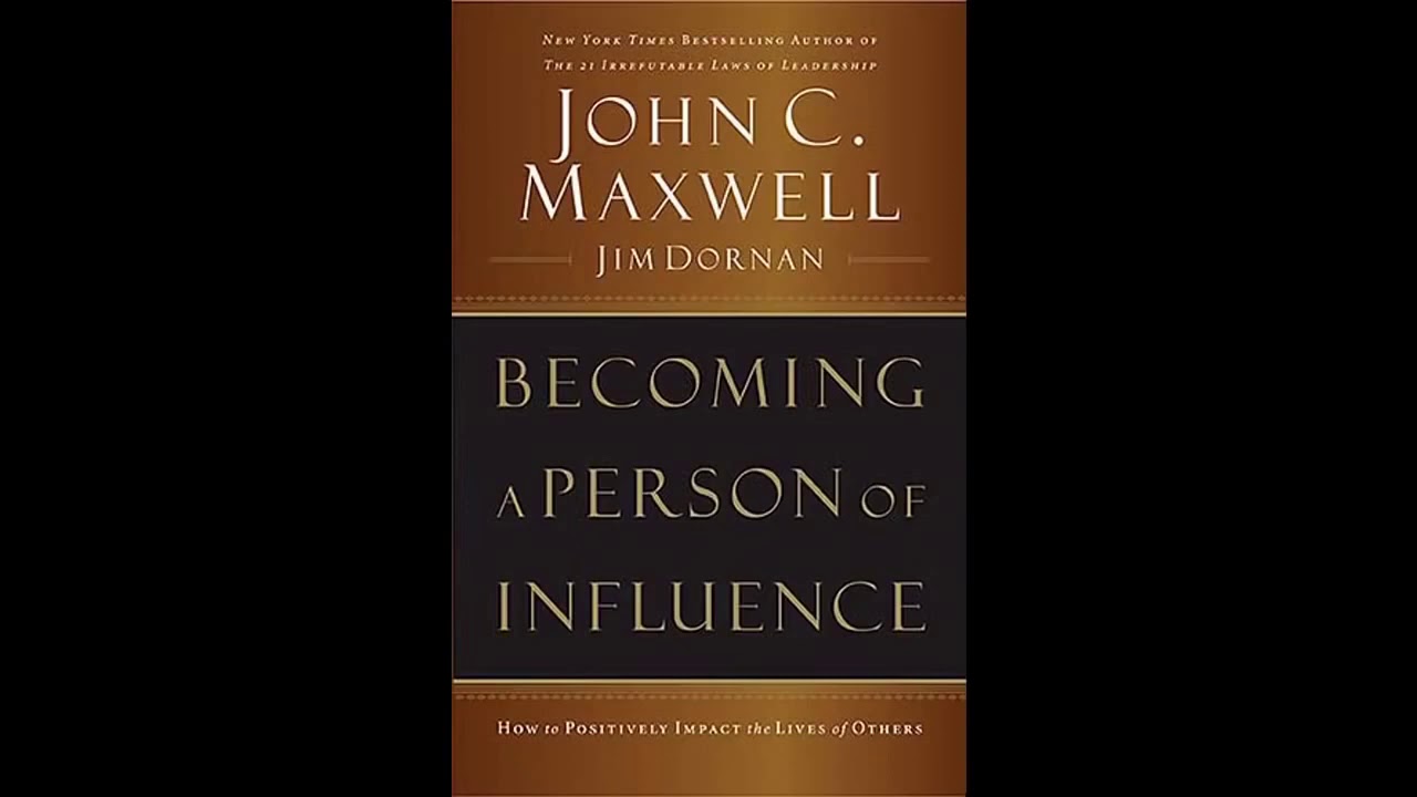 John Maxwell | Becoming a Person of Influence