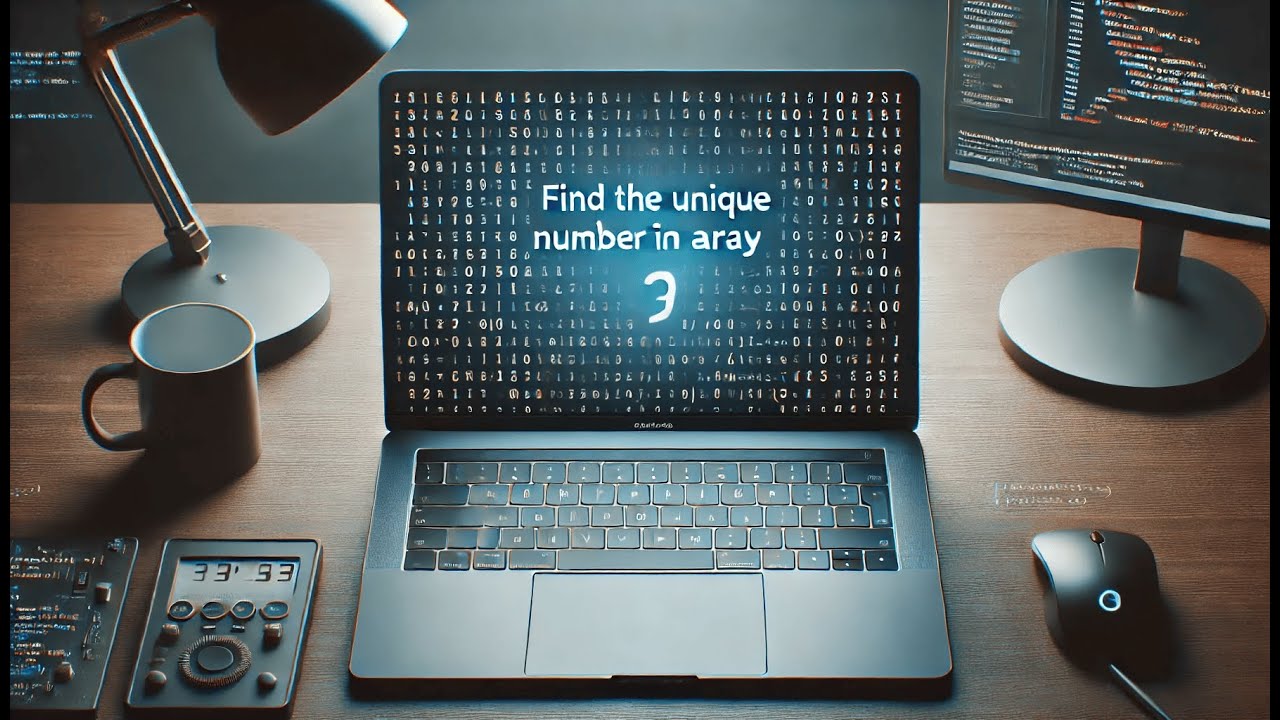 Find the Unique Number in an Array | Coding Interview Question💻| DSA ...
