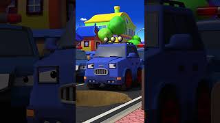 🎞️Rescue Heroes #2 🕳️Khan and Bad Car Fall into a Manhole?! But Who's who?! #RescueTayo #Shorts