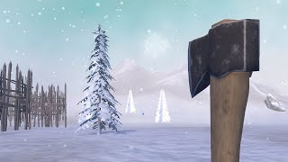 Forest Survival: Winter Island ❄️ | iOS , Android Gameplay screenshot 1