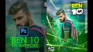 Photoshop BEN 10 Photo Editing Tutorial | Ben 10 Editing | Kamal Raj Saini New Editing 2020 screenshot 4