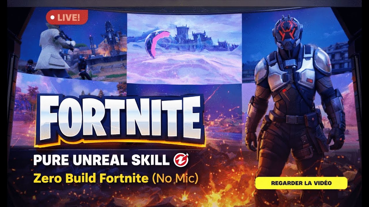 🔴 LIVE! PURE UNREAL SKILL 🎯 | Zero Build Fortnite (No Mic)
| No Mic | STREAM #10