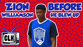 Celebrity Zion Williamson BEFORE THE FAME - The High School GOAT before he BLEW UP Profile