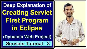 #3 Servlet Program using Eclipse || Creating Dynamic Web Project in Eclipse #3