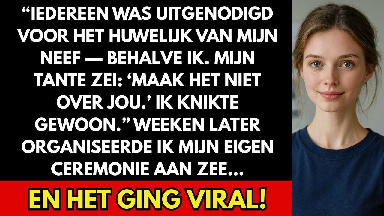 Iedereen Werd Uitgenodigd Voor Het Huwelijk Van Mijn Neef, Behalve Ik – Mijn Moeder Wou Me Niet
