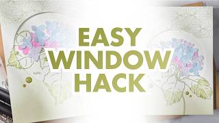 How To Make A Dimensional Window Card | Step-by-step Tutorial