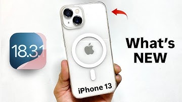 iOS 18.3 on iPhone 13 - What’s New on iPhone 13 iOS 18.3.1 - New Features