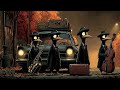 Penguins Travel the Autumn Streets – Jazz for Productivity & Steady Focus