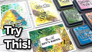 The Best HACK for Perfectly Layered Distress Oxide Inks!