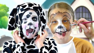 CUTE Puppy Dog Face Paint | Animal Face Paint for Kids | We Love Face Paint