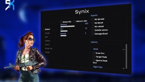 Synix Software - Showcase 🔥 | Cheat for FiveM ( External )