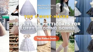Best Top 5 Tulle Petticoats For Fluffy Wedding Gowns on AliExpress | Review - Long Puffy Skirts 40/6 screenshot 3