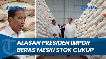 Terungkap! 3 Alasan Presiden Jokowi Masih Impor Beras meski Persediaan di Tanah Air Sudah Cukup